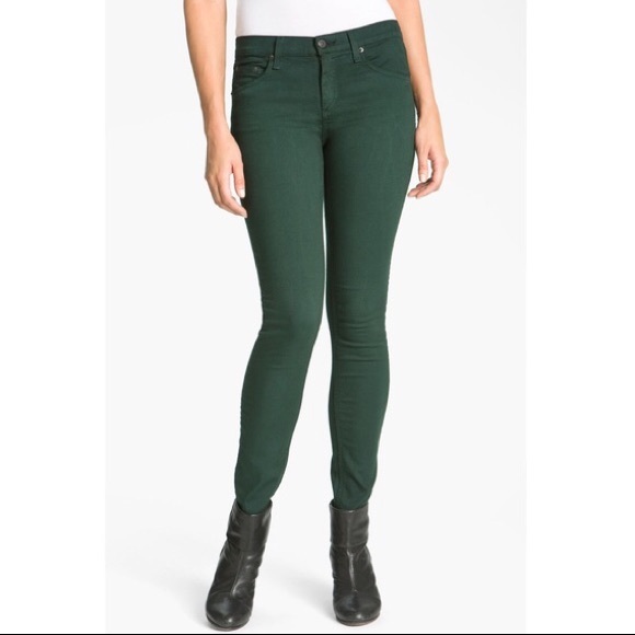 rag and bone green pants
